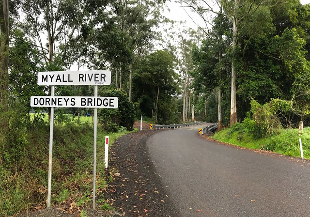 The New Dorney's Bridge over the Myall River, just North of Markwell, Bulahdelah, NSW