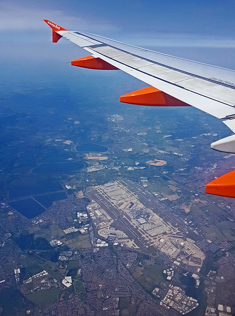 Heathrow Airport from above (Samsungb Galaxy S7 Edge Smartphone)