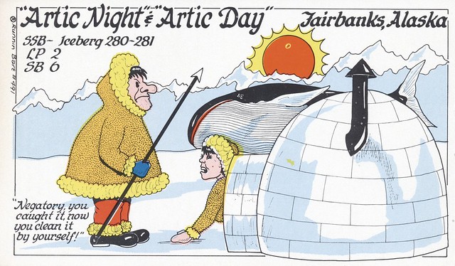 Runnin Bare #0491: Artic Day & Artic Night - Fairbanks, Alaska