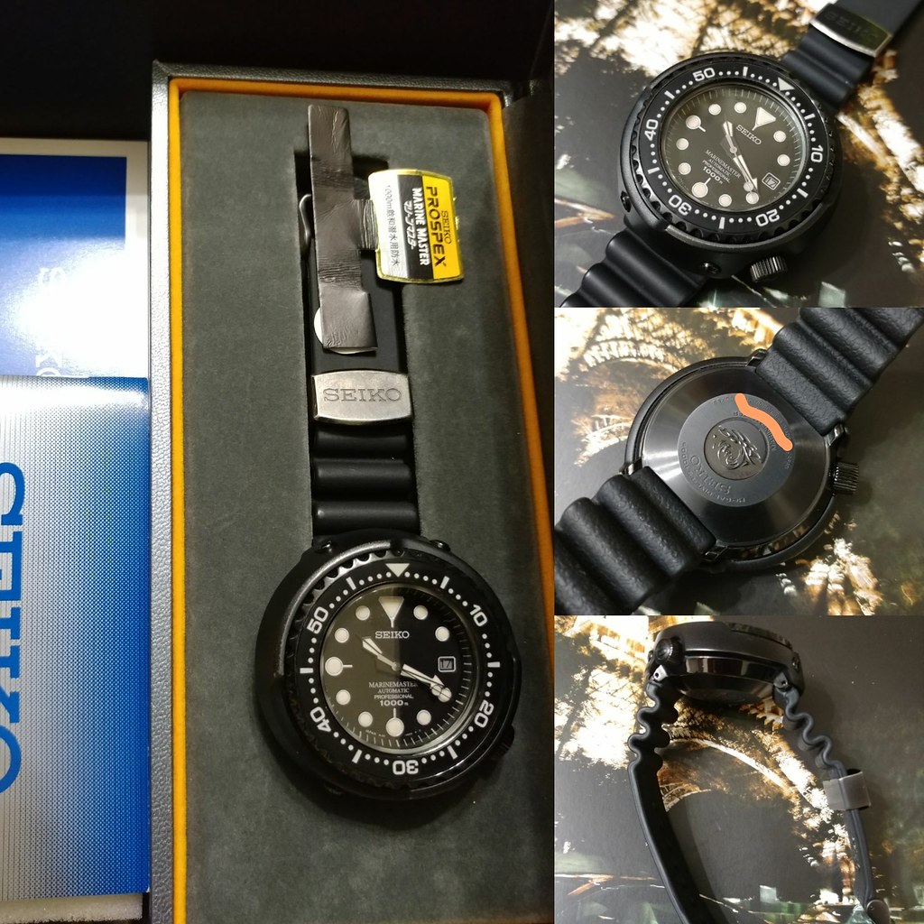 Discontinued Seiko Prospex Marine Master SBDX011 1000m Auto Diver Watch 51mm Fullset