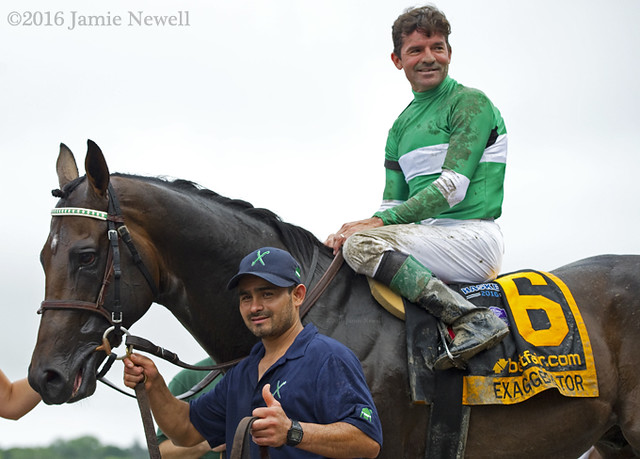 Haskell champs: Exaggerator and Kent Desormeaux