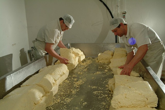 Cheese making, Somerset