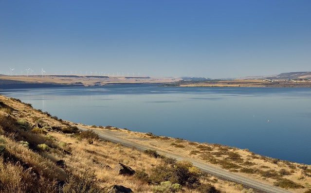 A Scenic View of the Columbia River