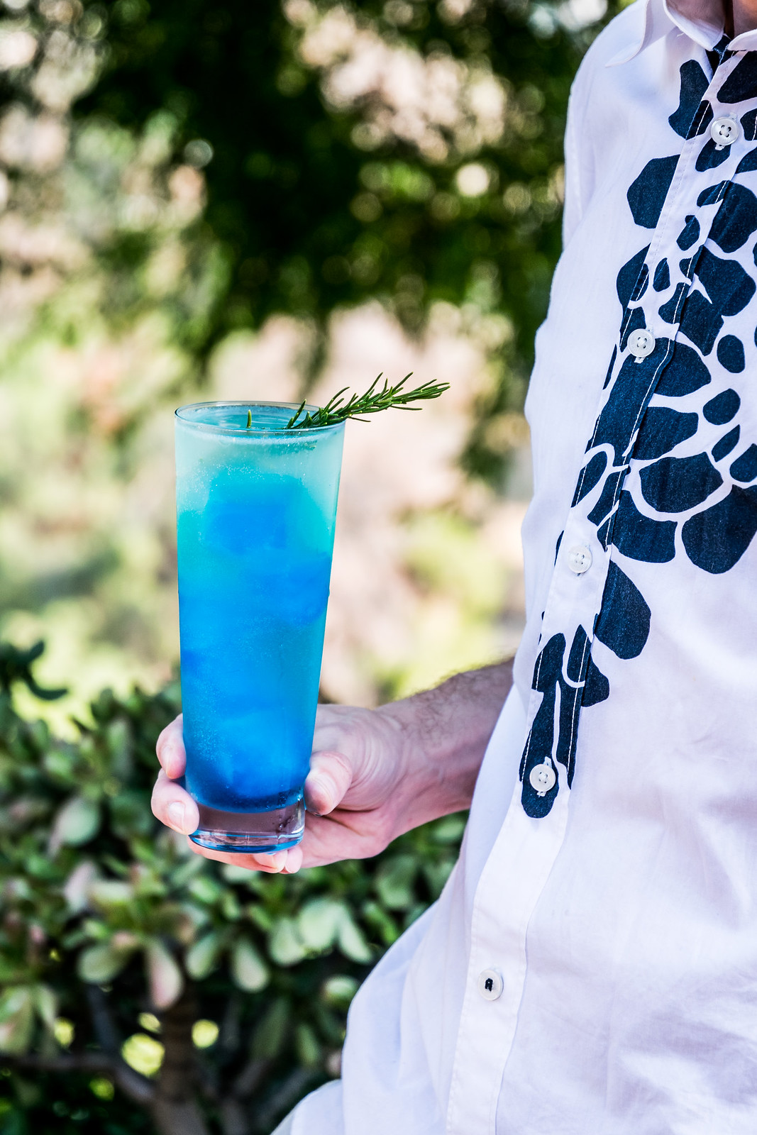 the blue glacier cocktail