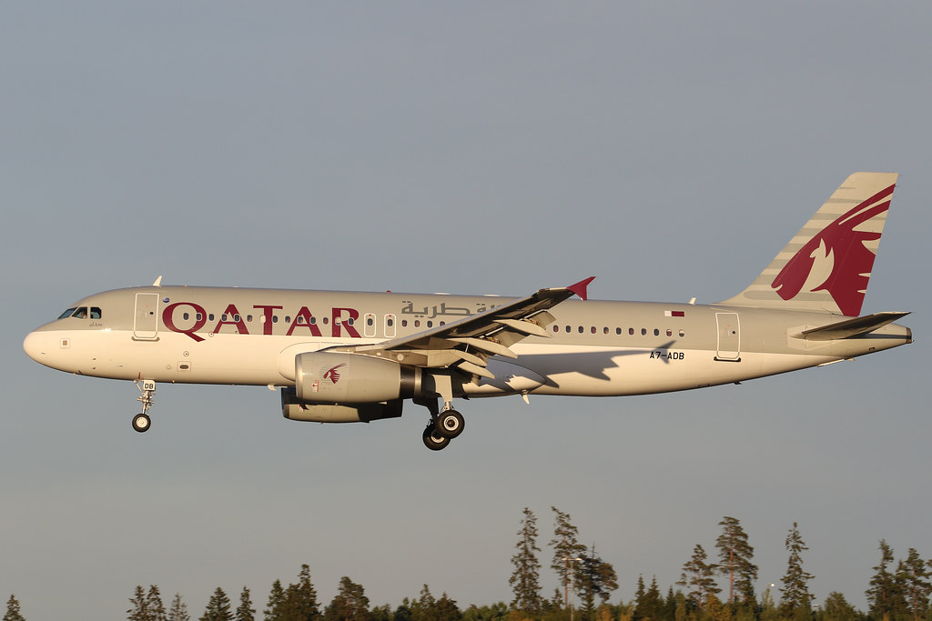 Qatar Airways Airbus A320-232 A7-ADB 170724 ARN