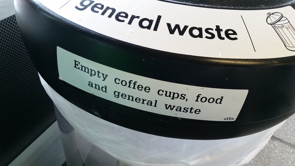GWR rubbish bin