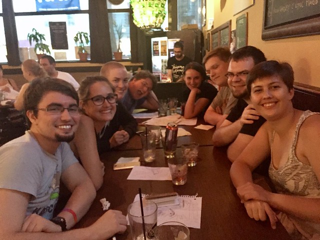 Monday, July 17 at The Nomad - Third place: We Know Very Little (42.5 points)