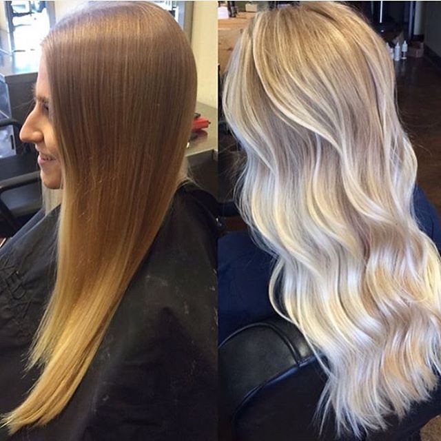 Blond Hair Color Ideas : Icy Blonde Balayage | Transformat… | Flickr