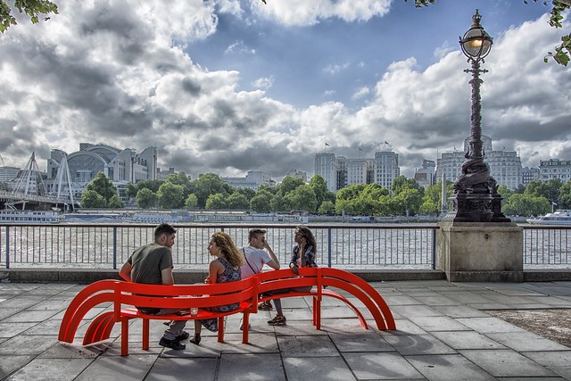 the red bench ...