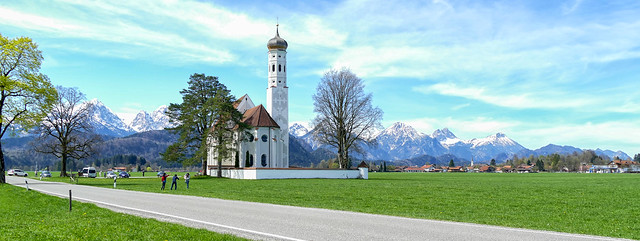 St. Coloman Kirche, Schwangau, Bayern
