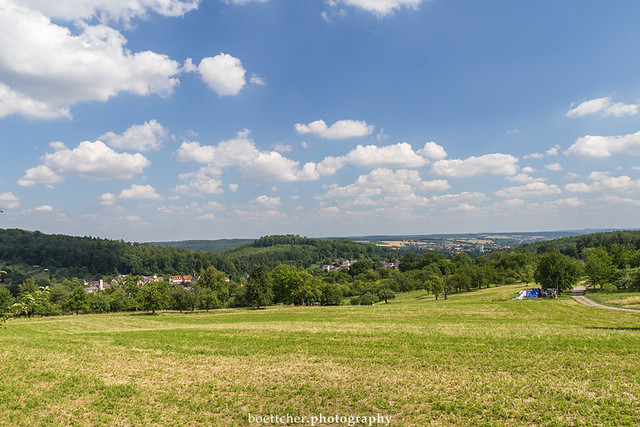 Waldhilsbach - Bammental View in July 2017 I