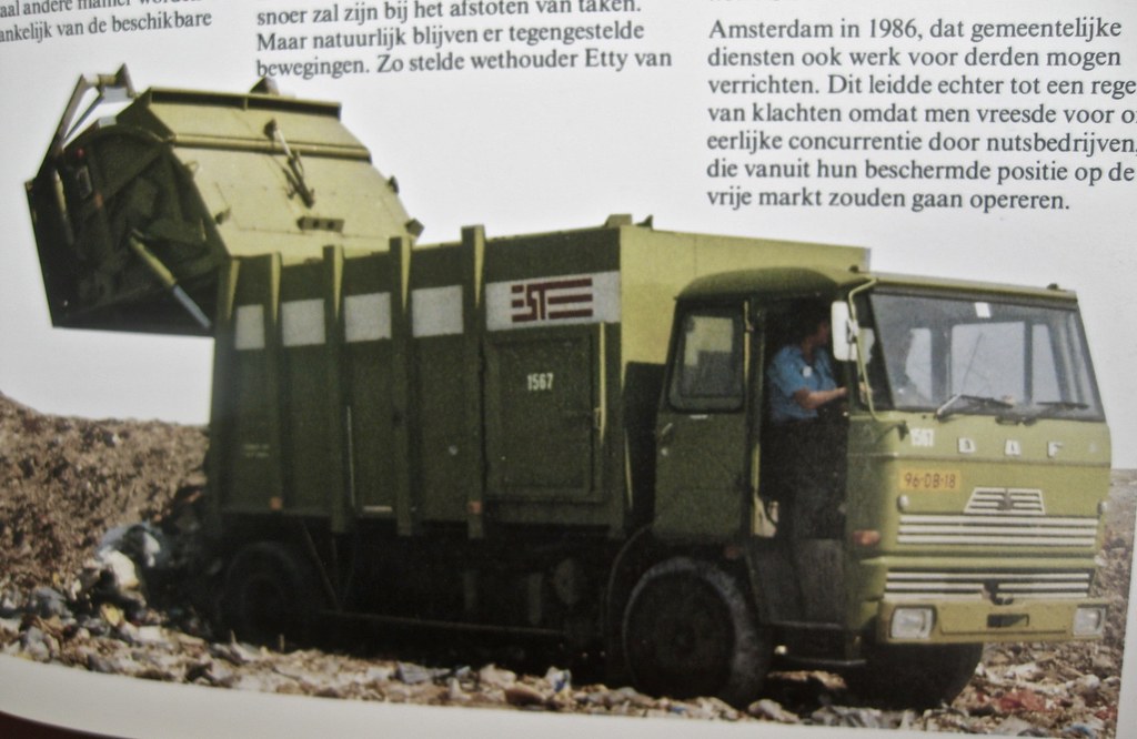 Details about   ARTITEC  DAF cabin 1970 garbage truck 1/87 FINISHED MODEL truck 