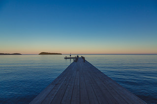 Flickr photo: Lake Superior Sunset - Grand Portage National Monument