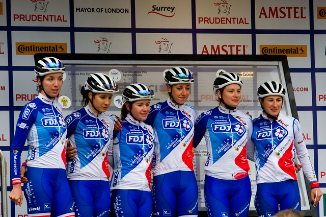FDJ Ladies team Ride London Classique cycling 2017