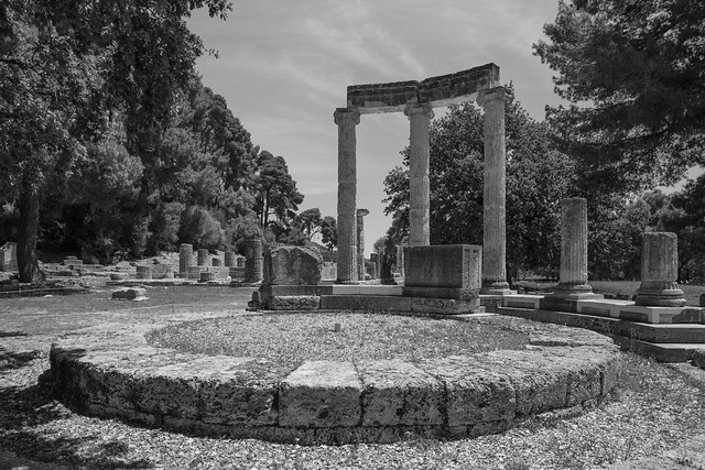 Ancient Olympia - The Philippeion and the Heraion