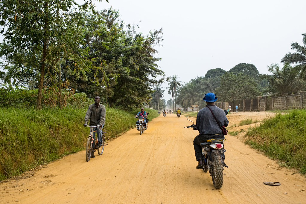 On the way from Kisangani to the Masako village, Democratic Republic of Congo.