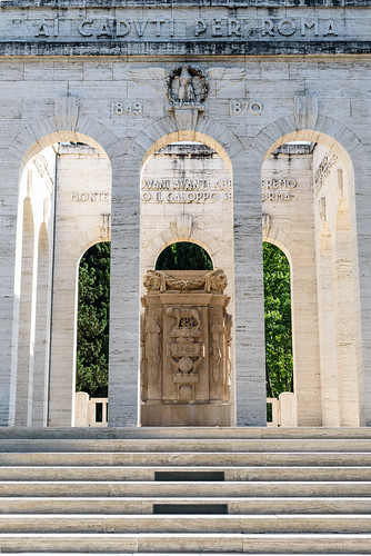 Rome - Gianicolo - Mausoleo Ossario Garibaldino