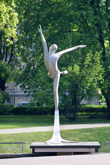 Maris Liepa Monument, Riga, Latvia
