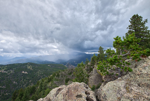 landscape storm mountains crosiermountain colorado rain weather stormclouds clouds