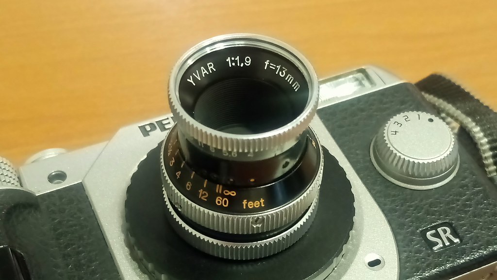 レンズ沼176本目】Kern-Paillard Swizerland YVAR 13mm F1.9 Dマウント