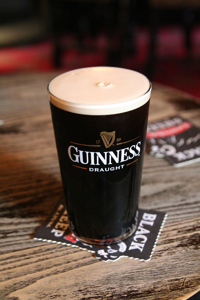 A straight Guinness glass???, What's with that? they are me…