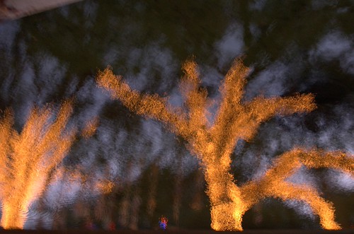 electric lights and wind(fire in winter) | by mRio