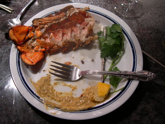 lobster, all that's left