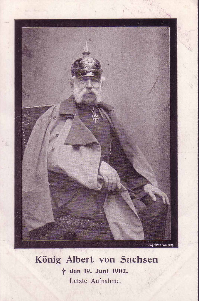 König Albert von Sachsen, King of Saxony