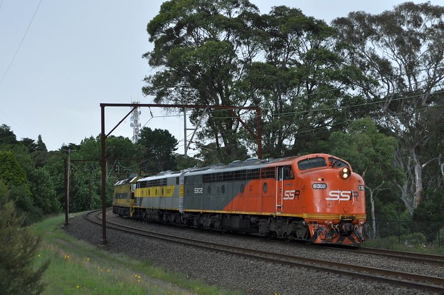 Lithgow bound light engines