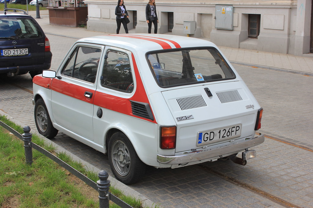 Polski Fiat 126p Polski Fiat 126p, ul. Łąkowa, Gdańsk, 3