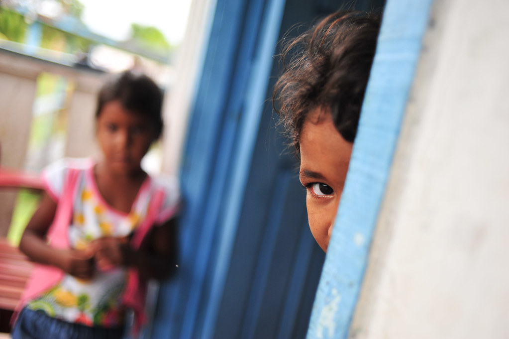 Children of the Sao Felix community in the Brazilian Amazon.