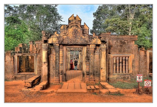 Siem Reap K - Banteay Srei Tempel 13