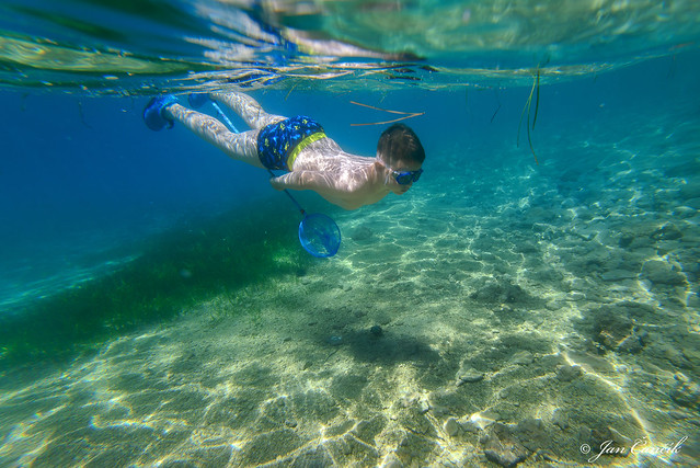Croatia 2017 underwater children