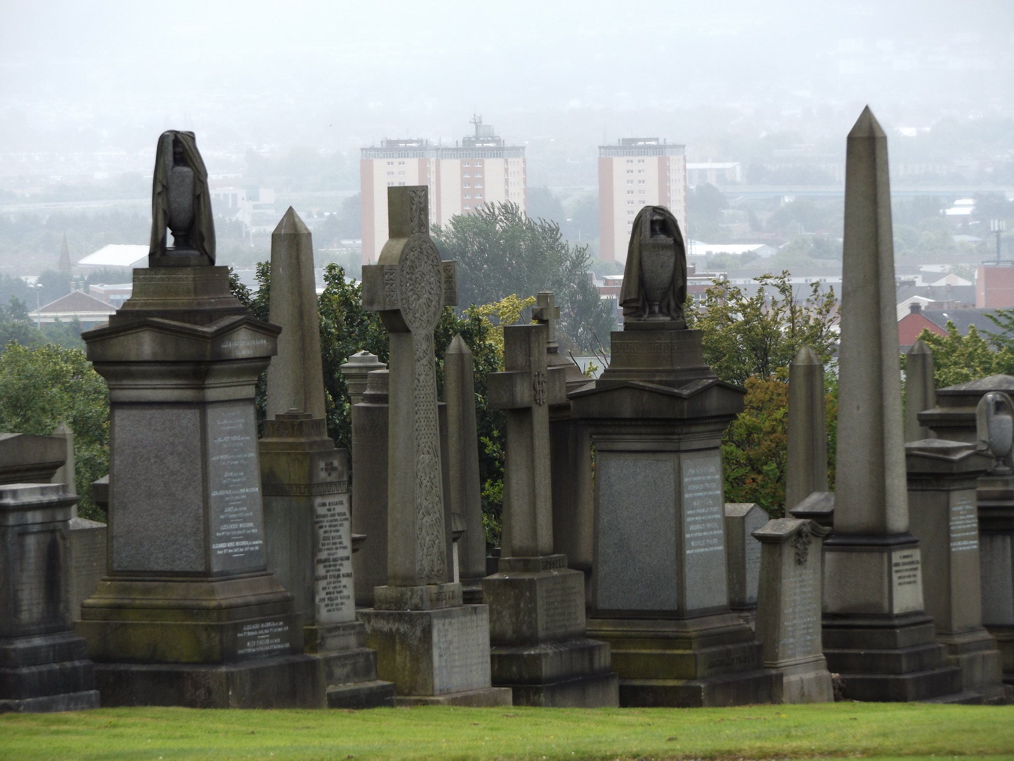 Necropolis, Glasgow, Scotland, 29 July 2017