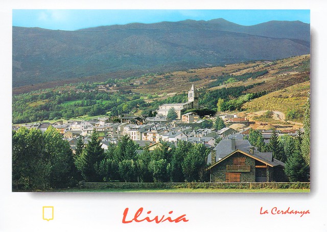 Spain - Llivia ( Town in the comarca of Cerdanya, province of Girona)