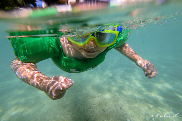 Croatia 2017 underwater children