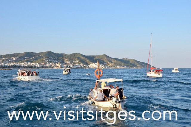 Processó de les Barques per la Verge del Carme Sitges 2017