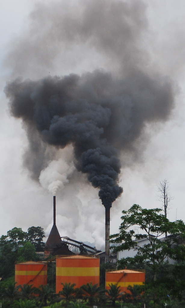 Crude palm oil (CPO) plant in Jambi, Indonesia.