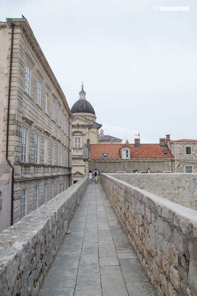 Dubrovnikin kaupunginmuurilla