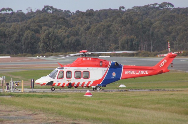 VH-YXG | Ambulance Victoria Babcock MCS Australasia | HEMS3 | AgustaWestland AW139 | Bendigo Airport | (YBDG/BXG)