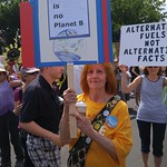 Cedar Lane member at the Climate March, 4.29.17