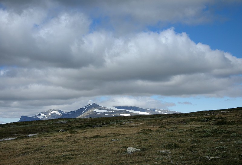 20160627-027F | Blick vom Torkilstöten zum Helags (1796 m). Jämtland / Schweden, 27.06.2016