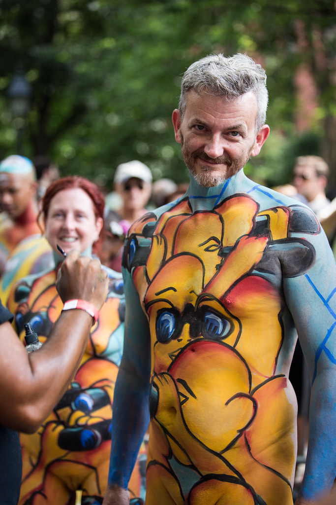 New York "Body Painting Day", 2017.