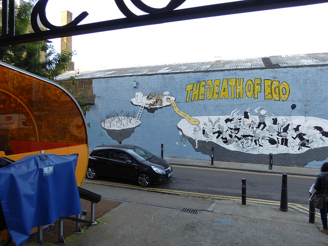 Pang + Christian Naagel street art, Shoreditch