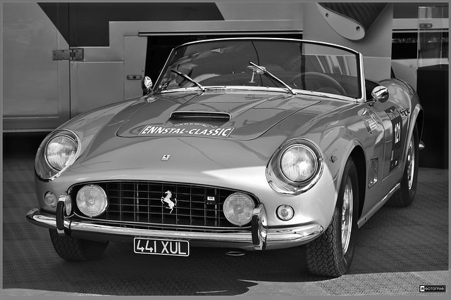 1961 Ferrari 250 GT California Spider (c) Bernard Egger :: rumoto images 2240 mono