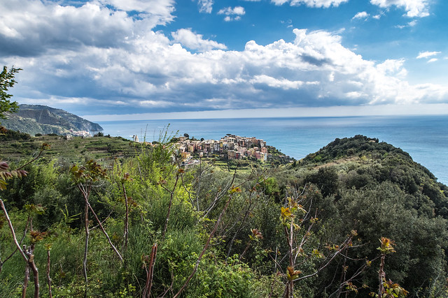 Corniglia (Cinque Terre Italy) landscape
