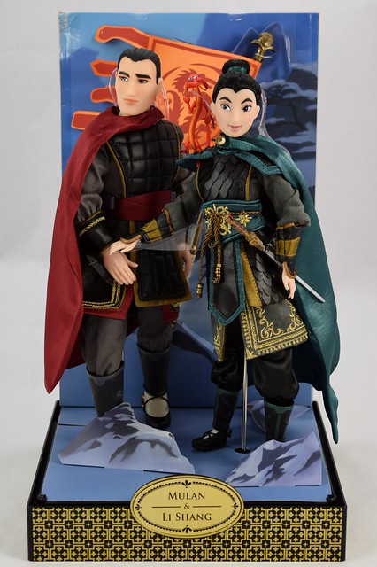 D23 Designer Mulan and Li Shang Doll Set - Covers Off - Fu… | Flickr