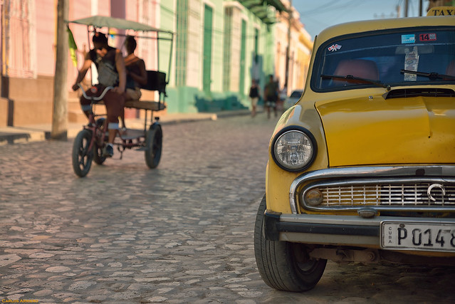 Taxis in Trinidad (Cuba)