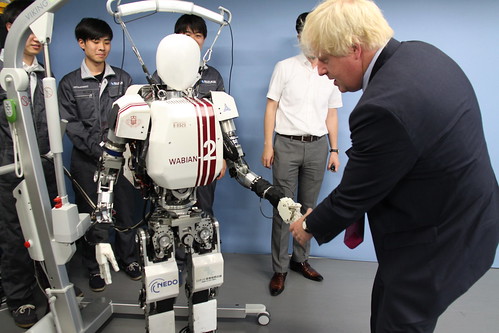Foreign Secretary Boris Johnson visits Japan