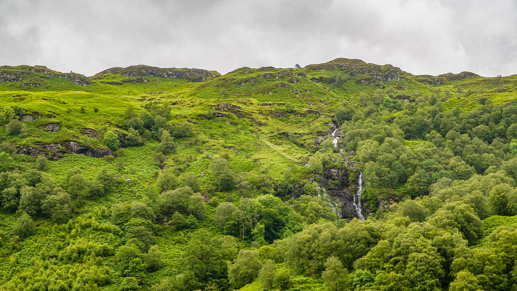 Highland waterfall